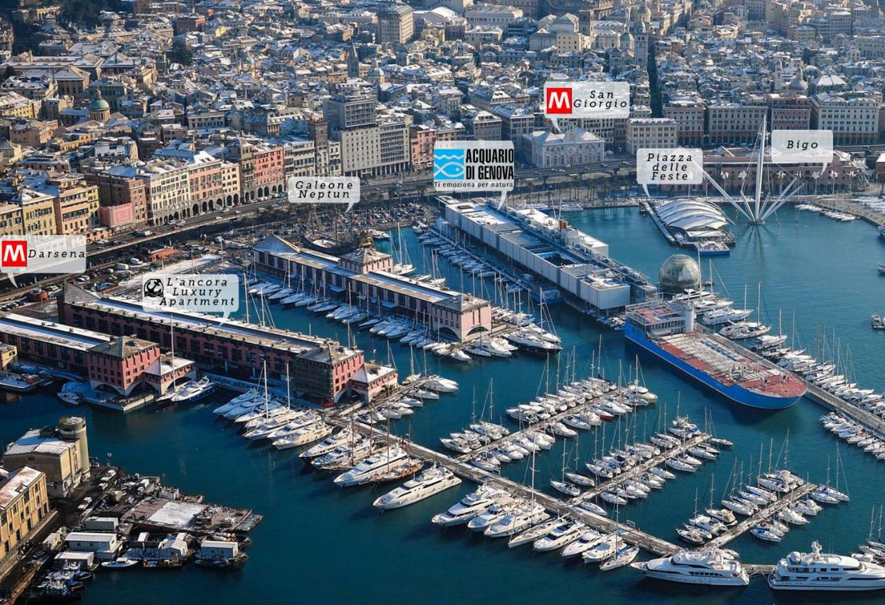 L'Ancora Luxury Apartment Genova Eksteriør billede